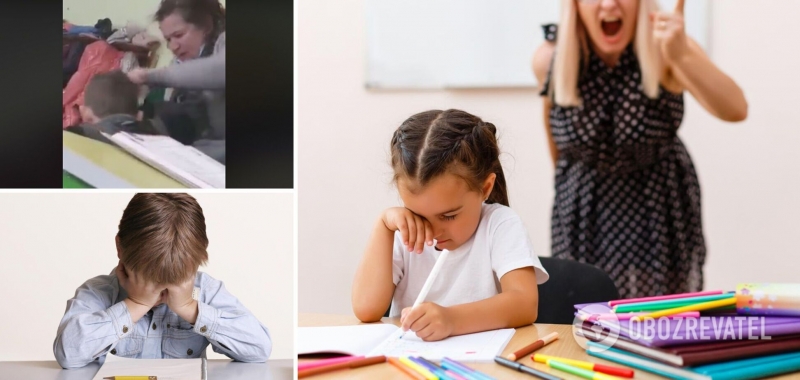 Кричала на ребенка и хватала за волосы: подробности скандала с учительницей в школе на Закарпатье